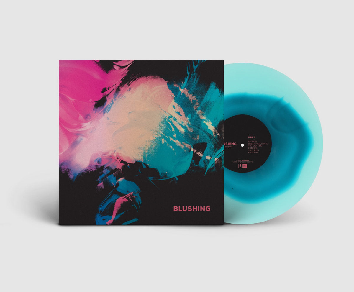 Blushing self-titled debut album blue vinyl reissue
