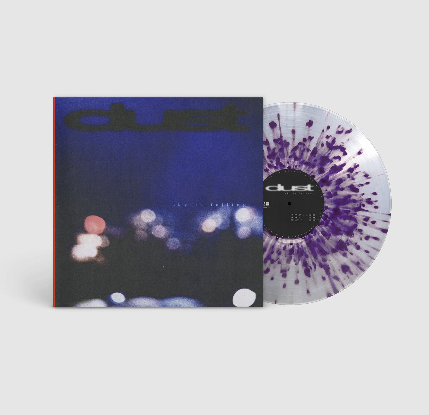 dust "Sky is Falling" splatter vinyl