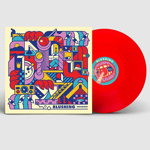 Blushing - Sugarcoat red vinyl