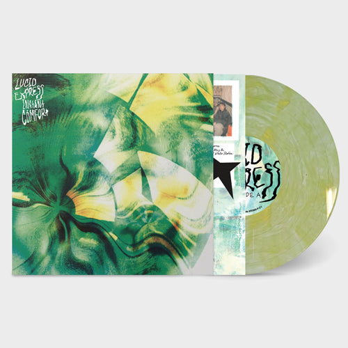 Lucid Express "Instant Comfort" yellow swirl vinyl